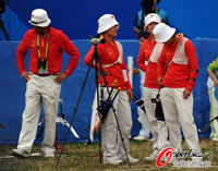 中国射箭女团两轮加赛惜负韩国连续两届亚运摘银
