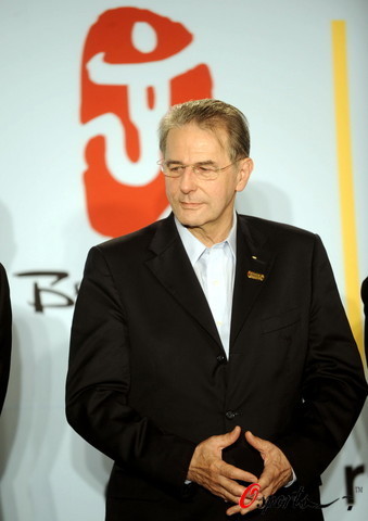 罗格出席奥运冠军团队庆功会_幻灯图集_2008奥运会_新浪网