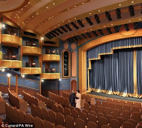 揭秘最新伊丽莎白女王邮轮:造价3.65亿英镑(2)