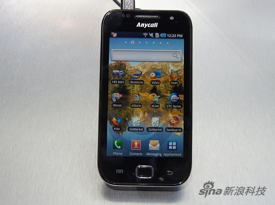 图为:三星sphone i909