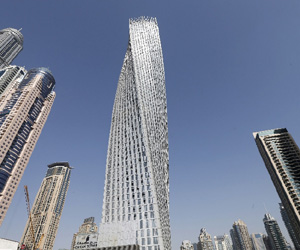 迪拜落成世界最高扭曲塔
