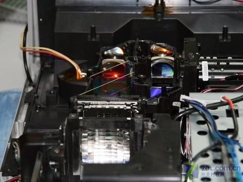 3lcd投影机内部拆解