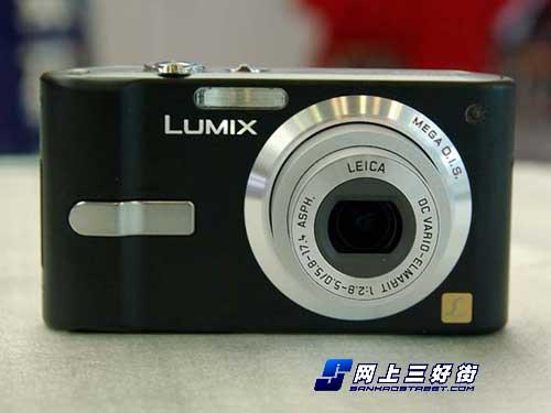 松下fx12(资料评价图片样张)外观上fx12延续了松下卡片机一贯的风格