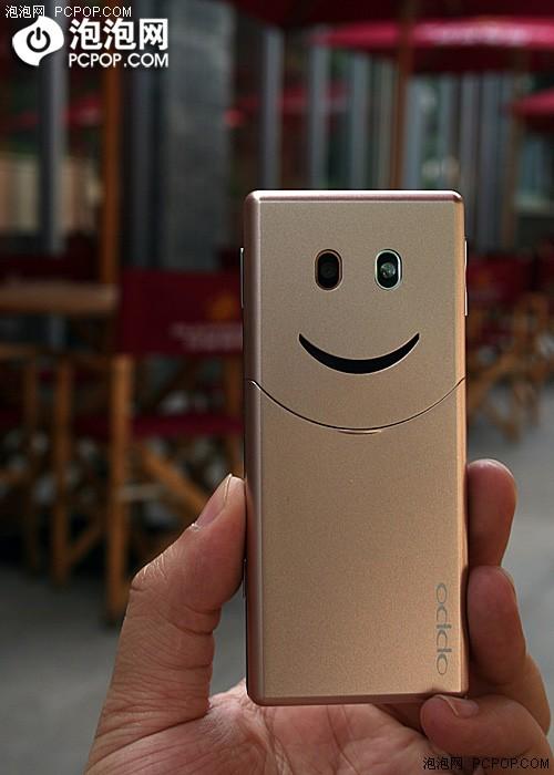 独有笑脸设计 oppo手机a103全面写真(4)