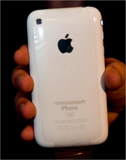 独特魅力白色版iphone3g真机多图赏2