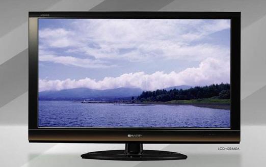 夏普 lcd-46z660a液晶电视46z660a的外观秉承了夏普aquos液晶电视注重