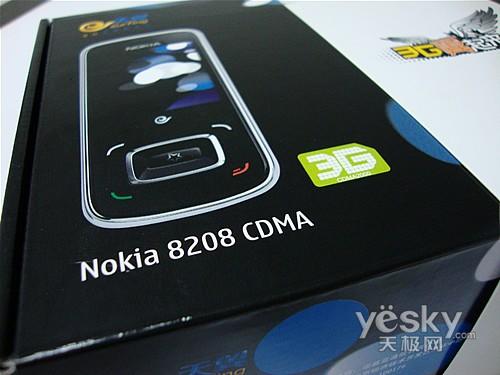 天翼3g时尚机 诺基亚8208精美开箱图赏_手机_科技时代_新浪网