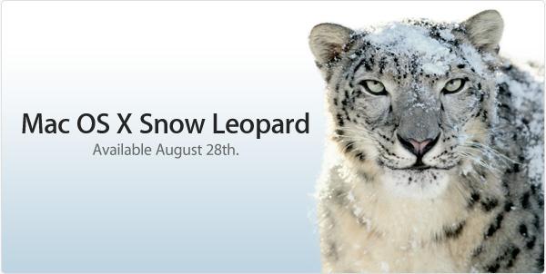 snow leopard8月28日登陆中国