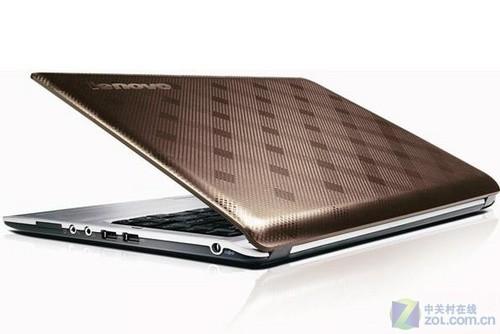 香槟金外观 联想u350新款轻薄本4999元