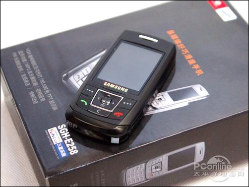 滑盖流行音乐手机 三星e258仅售980元