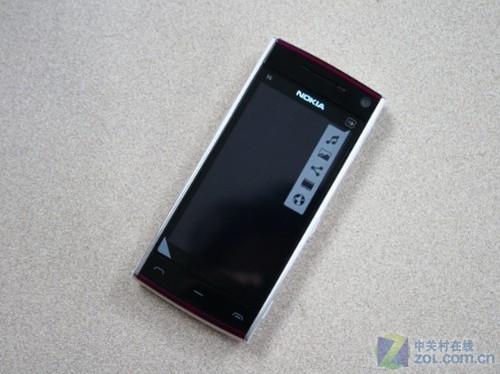 添新装 16gb诺基亚x6-00红色版今到货