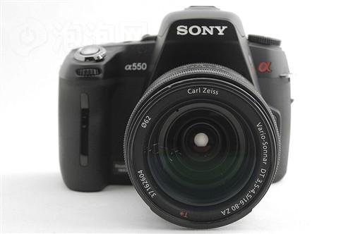 配18-55mm镜头索尼α550套机售价4300元