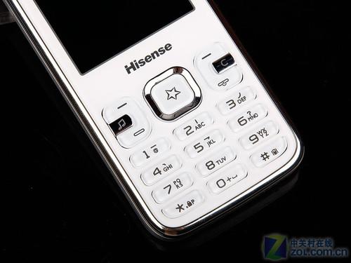 晶莹剔透evdo互联 银白色海信e500评测(2)