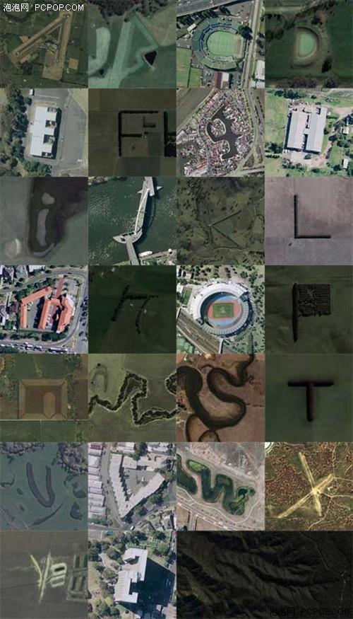 上帝的視角googleearth十大藝術照片