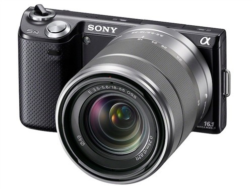 时尚触屏单电 索尼nex-5n套机价格新低