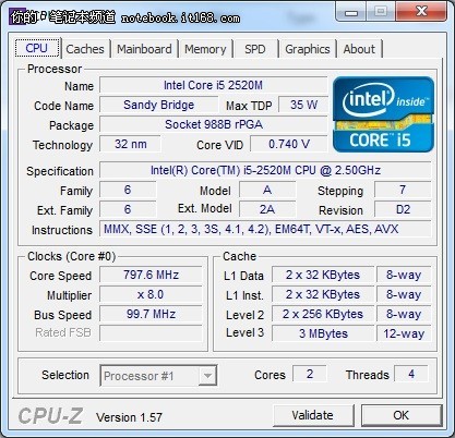 选择了intel core i5 2520m处理器搭配nvidia nvs 4200m显卡