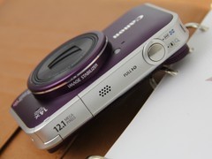 佳能 SX220紫色 顶部图 