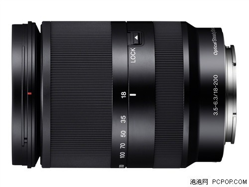 同时跟随着索尼nex-f3的发布,又一支轻量级18-200mm f3.5-5.