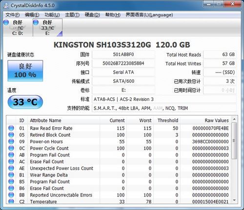 hyperx贵族血统 金士顿120gb固态硬盘评测(3)