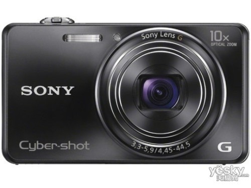 索尼dsc-wx150(黑色)正面索尼dsc-wx150搭载索尼g镜头,拥有10倍的光学