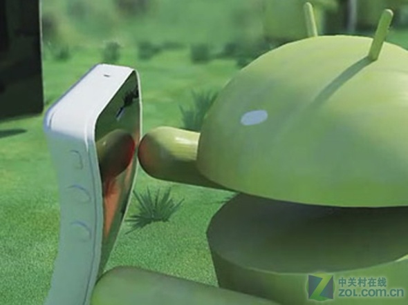 网友疯狂ps 看安卓机器人如何pk苹果