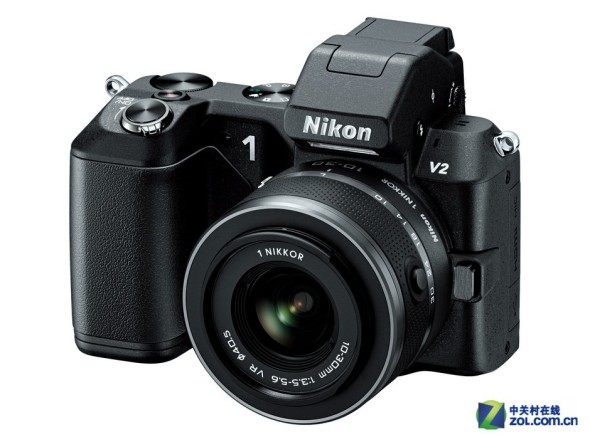 整体外形大跃进 尼康v2全方位外观图赏