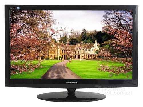 长城m2715液晶显示器的外观