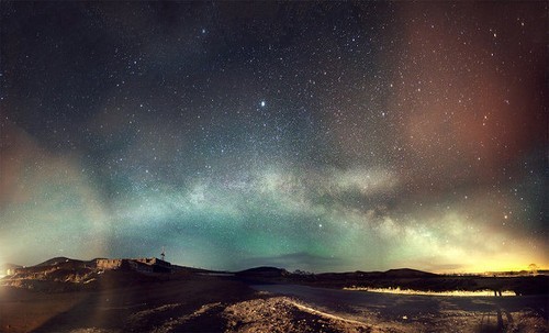 追梦的星空 绝美仙境梦幻天空摄影图赏