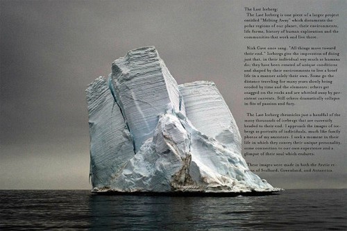 "the last iceberg"——最后的冰山camille seaman前往格陵兰岛,南极