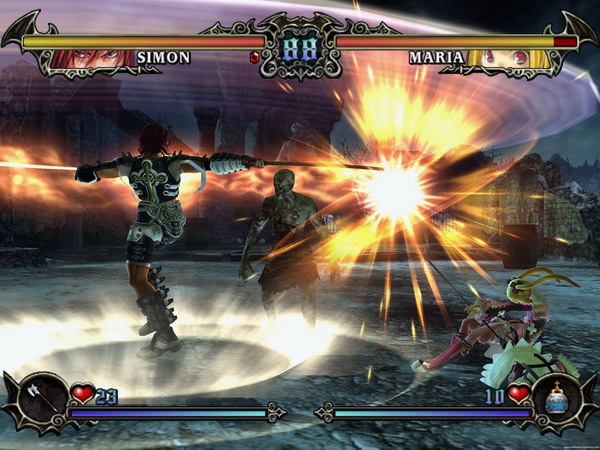 历代角色汇聚一堂恶魔城审判新图