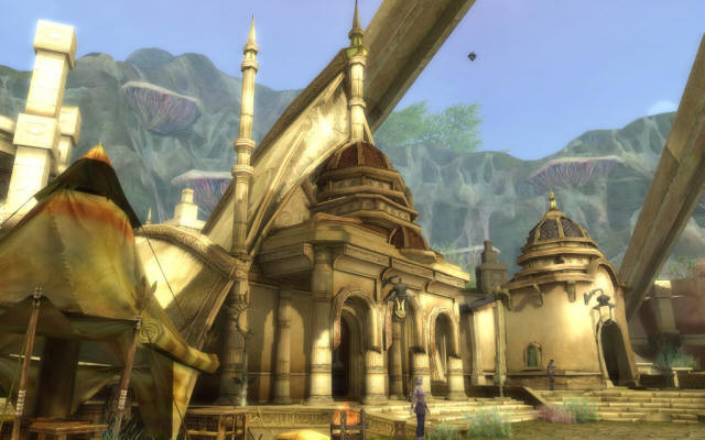 光影效果跃进 《永恒之塔》截图对比