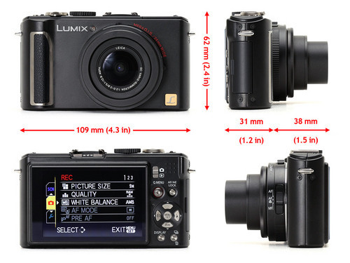 松下lx3图片_相机_科技时代_新浪网