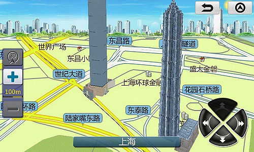 gps > 正文  昂达全新的3d系列,将首次在gps导航仪中实现真实的3d地图