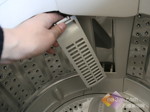 洗衣机过滤网拆除图解图片