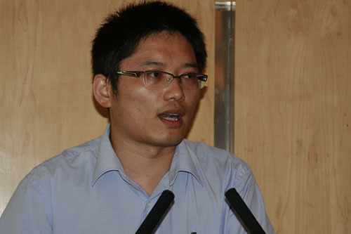 图文海尔冰箱中国区产品管理部部长马立明