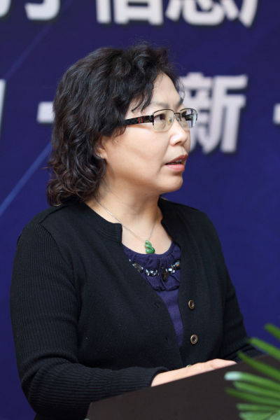 图文:工信部运行监测协调局副局长高素梅