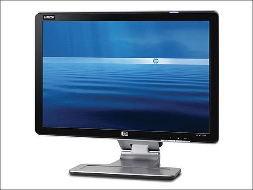 另一款hp w2228h采用了22英寸1680×1050像素面板.
