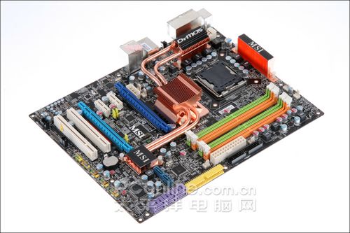 全固态电容豪华热管微星千元p45主板赏析