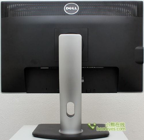 戴尔u2412m广视角液晶显示器 背部在接口方面,这款液晶配备了dvi, d