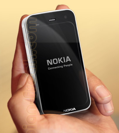 n系列出击诺基亚全触屏手机n83神秘曝光