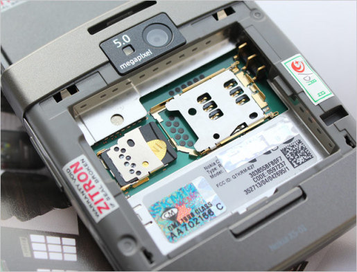 图为:诺基亚 x5-01