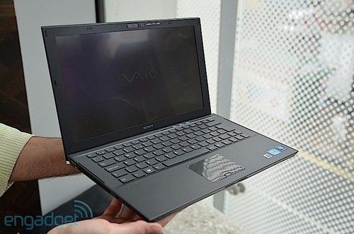 索尼vaio z系列超轻薄新本实机赏(组图)