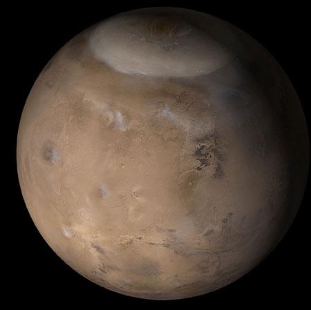 火星的样子真实图片