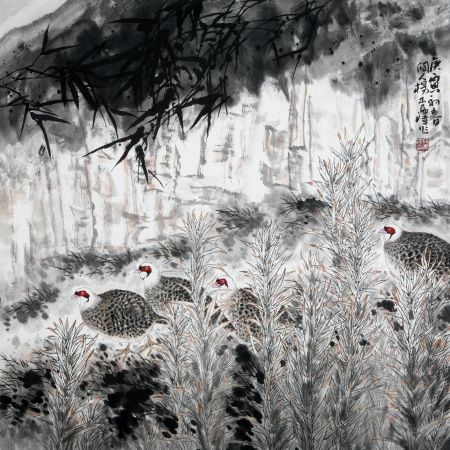 杨秀泽 贵州侗族青年花鸟画家