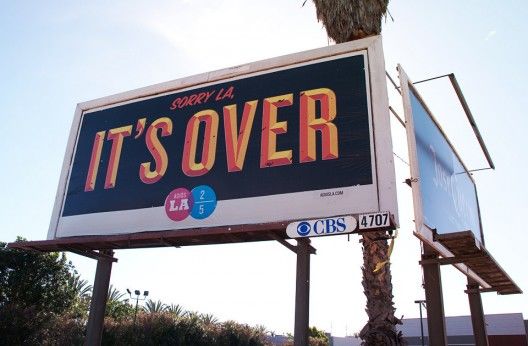 其中的一块广告牌