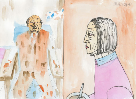 艺术家温凌:向宿命致敬(图)