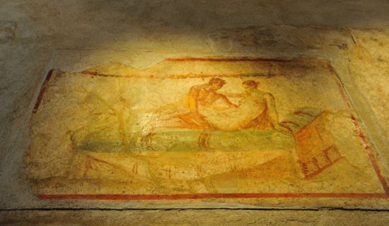 庞贝城1600多年前的性爱壁画生猛依旧