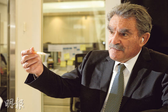 摩根士丹利董事总经理卓百德.图片来源:明报