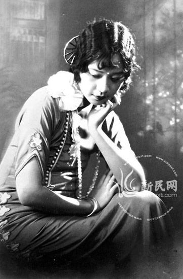 老上海名媛阮玲玉周璇胡蝶旧照曝光图