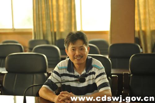 常德市商务局调研员钟云鹏一行赴邵阳市商务局考察网上招商工作